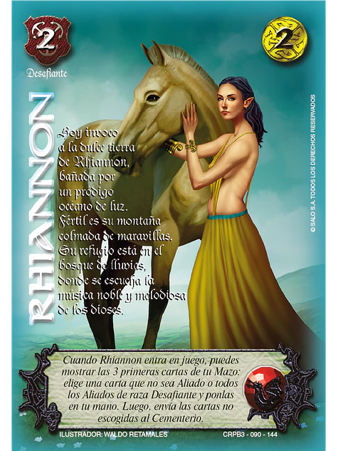 Rhiannon (CRPB3 – Desafiante) 1