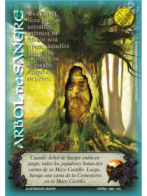 Arbol de Sangre (CRPB3 - Desafiante) 1