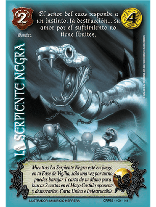 La Serpiente Negra (CRPB3 - Sombra)