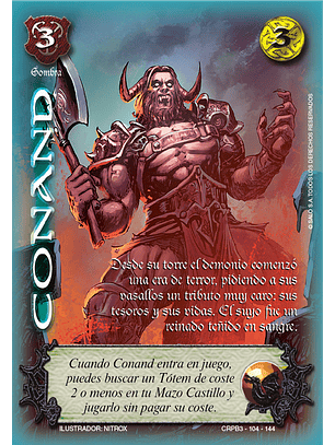 Conand (CRPB3 - Sombra)