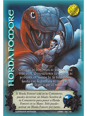 Horda Fomore (CRPB3 - Sombra)