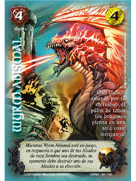 Wyrm Abismal (CRPB3 - Sombra) 1