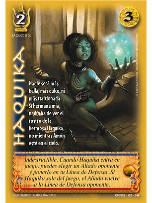 Haquika (CRPB3 – Sacerdote)