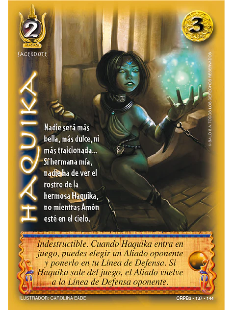 Haquika (CRPB3 – Sacerdote) 1