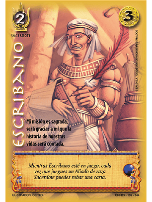 Escribano (CRPB3 - Sacerdote)