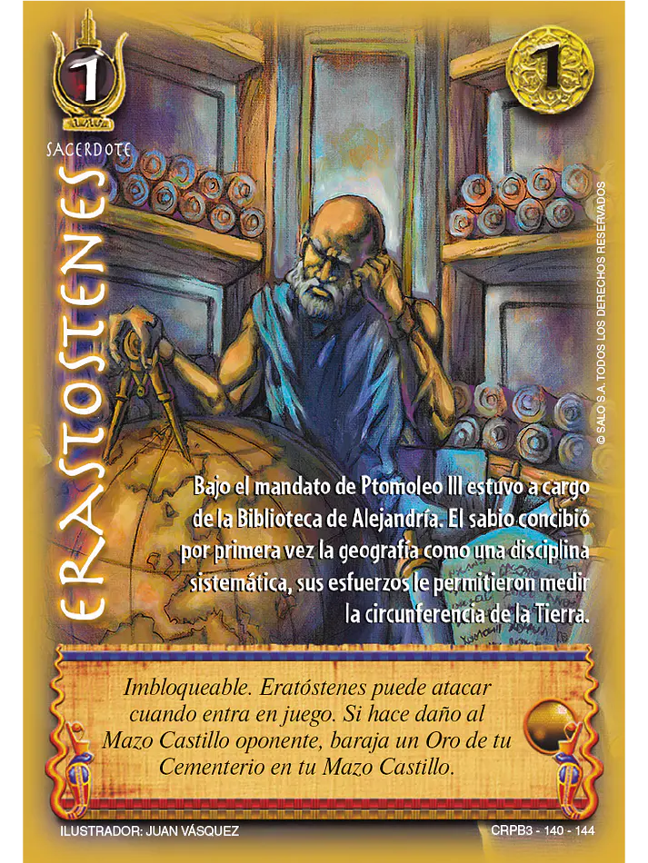 Erastostenes (CRPB3 – Sacerdote) 1