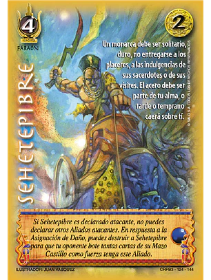 Sehetepibre (CRPB3 - Faraón)