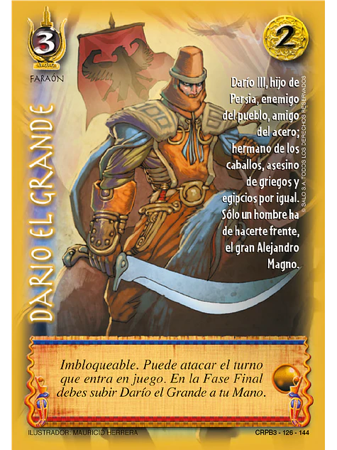 Dario el Grande (CRPB3 - Faraón) 1