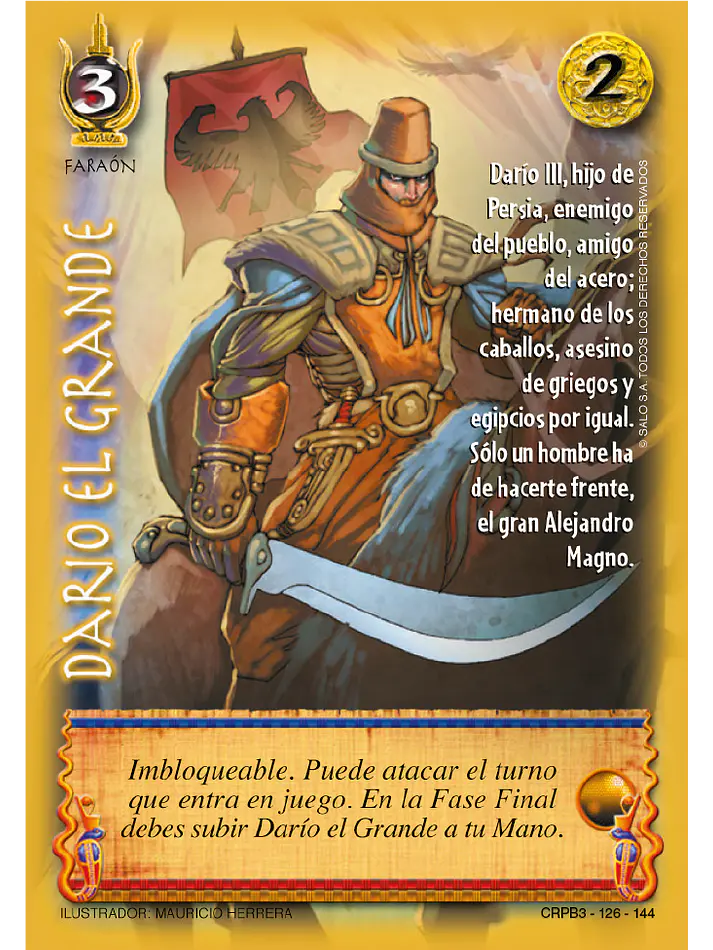 Dario el Grande (CRPB3 - Faraón) 1