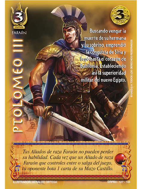 Ptolomeo III (CRPB3 - Faraón) 1