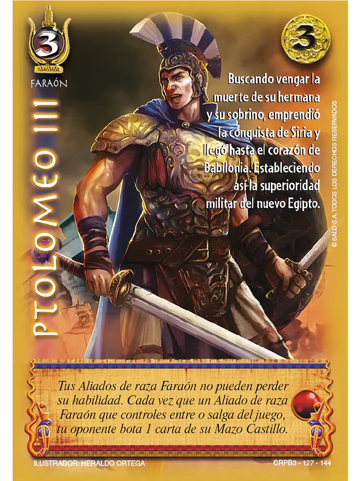 Ptolomeo III (CRPB3 - Faraón) 1