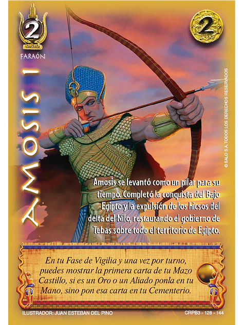 Amosis I (CRPB3 – Faraón) 1