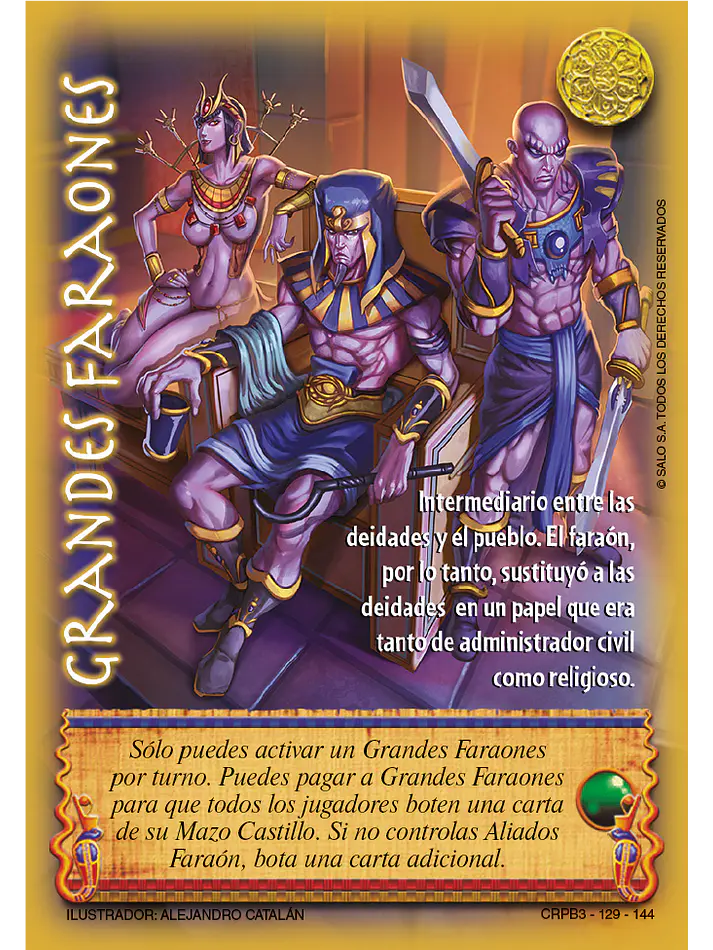 Grandes Faraones (CRPB3 - Faraón) 1