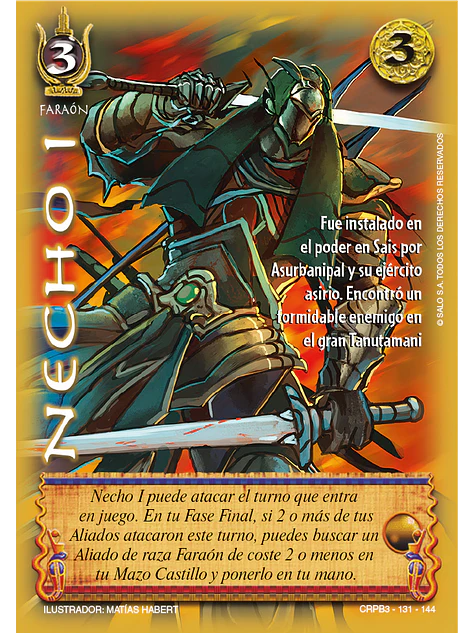 Necho I (CRPB3 - Faraón) 2