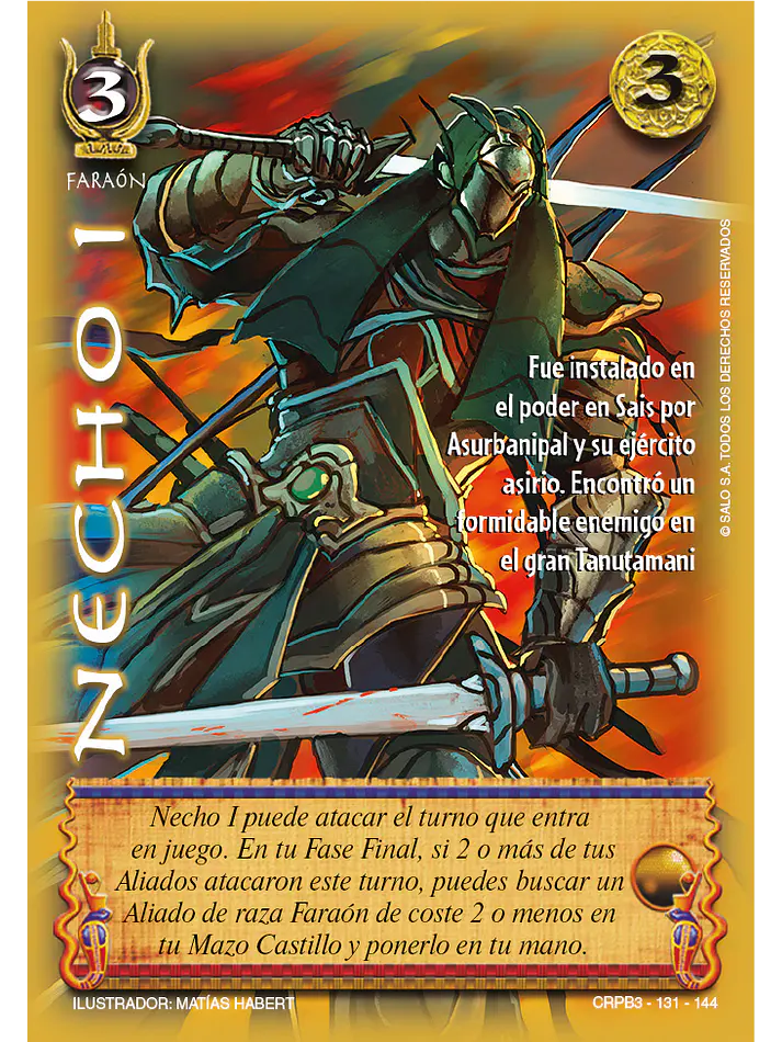 Necho I (CRPB3 - Faraón) 2