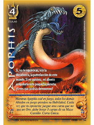 Apophis (CRPB3 - Eterno)