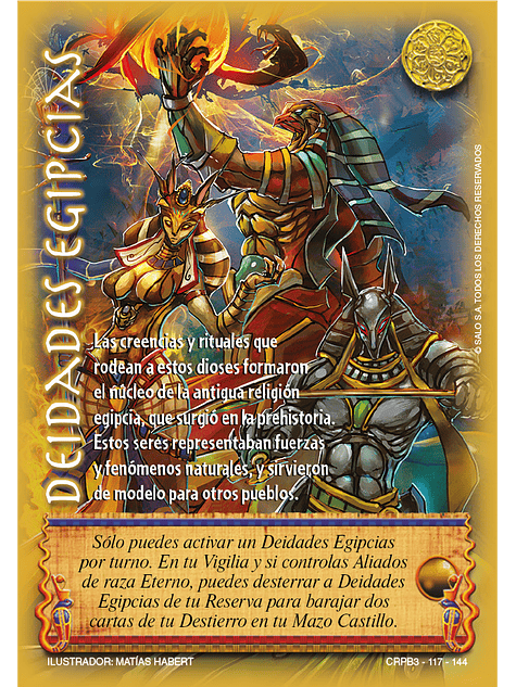Deidades Egipcias (CRPB3 - Eterno) 1