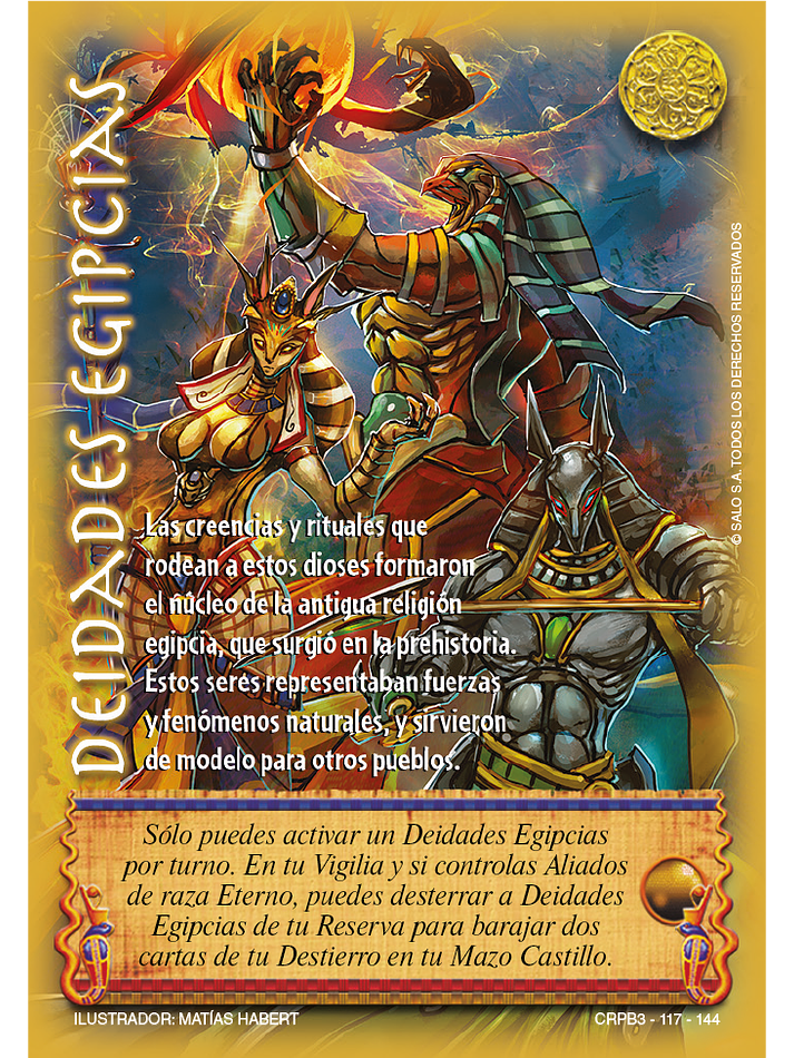 Deidades Egipcias (CRPB3 - Eterno) 1