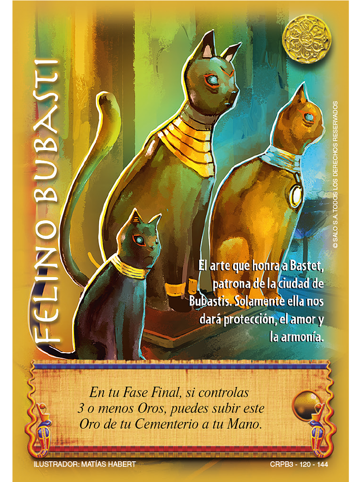 Felino Bubasti (CRPB3 - Eterno) 1