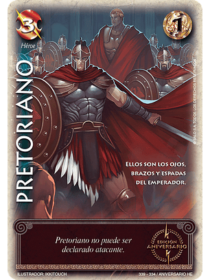 Pretoriano (Helénica Aniv - Promocional)