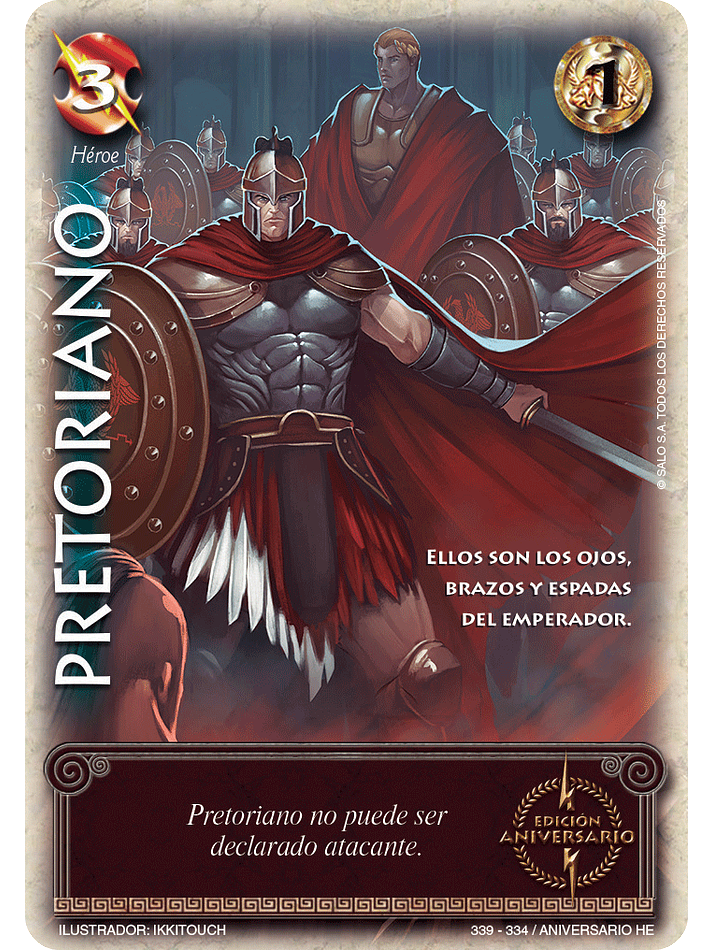 Pretoriano (Helénica Aniv - Promocional) 1