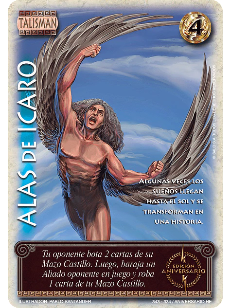Alas de Ícaro (Helénica Aniv - Promocional) 1