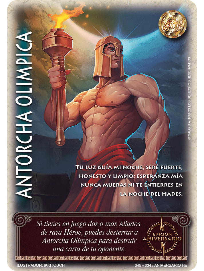 Antorcha Olímpica (Helénica Aniv - Promocional) 1