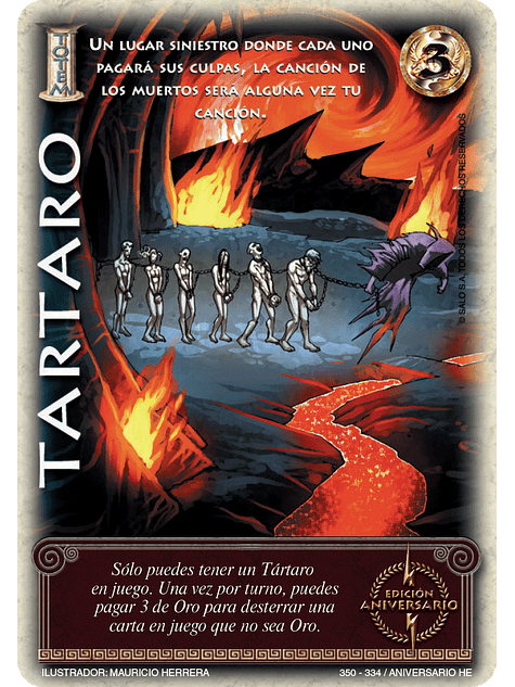 Tartaro (Helénica Aniv - Promocional) 1