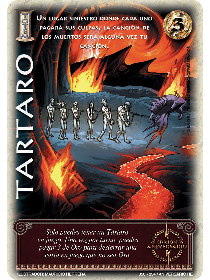 Tartaro (Helénica Aniv - Promocional) 1