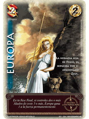 Europa (Helénica Aniv - Promocional)