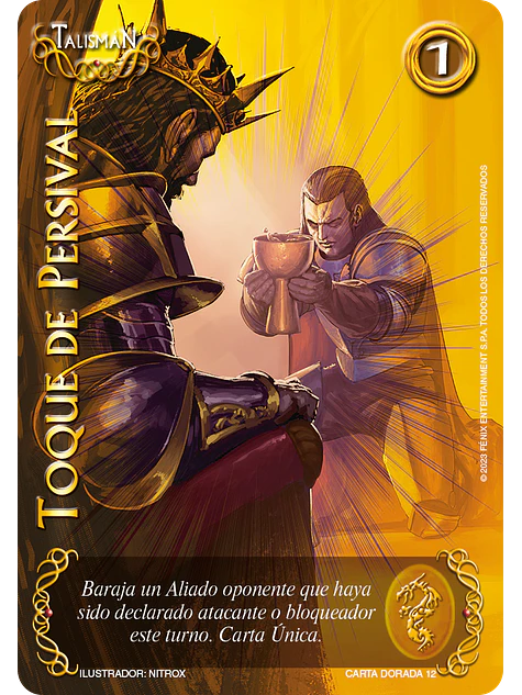 Toque de Persival (Lootbox 2023 - Dorada) 1