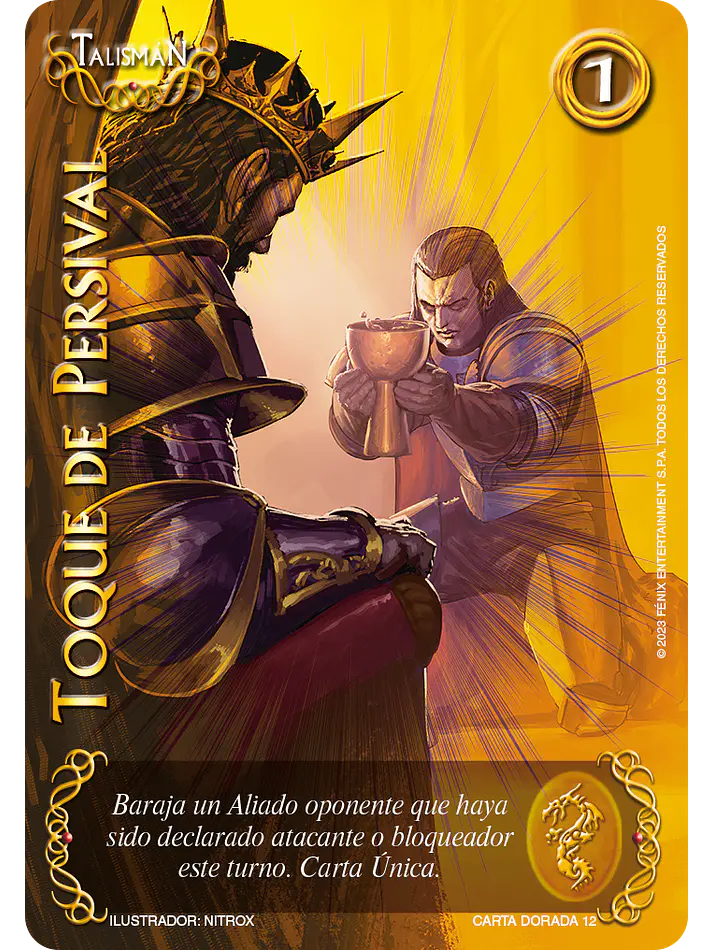 Toque de Persival (Lootbox 2023 - Dorada) 1