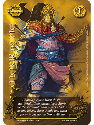 Morir de Pie (Lootbox 2023 - Dorada)