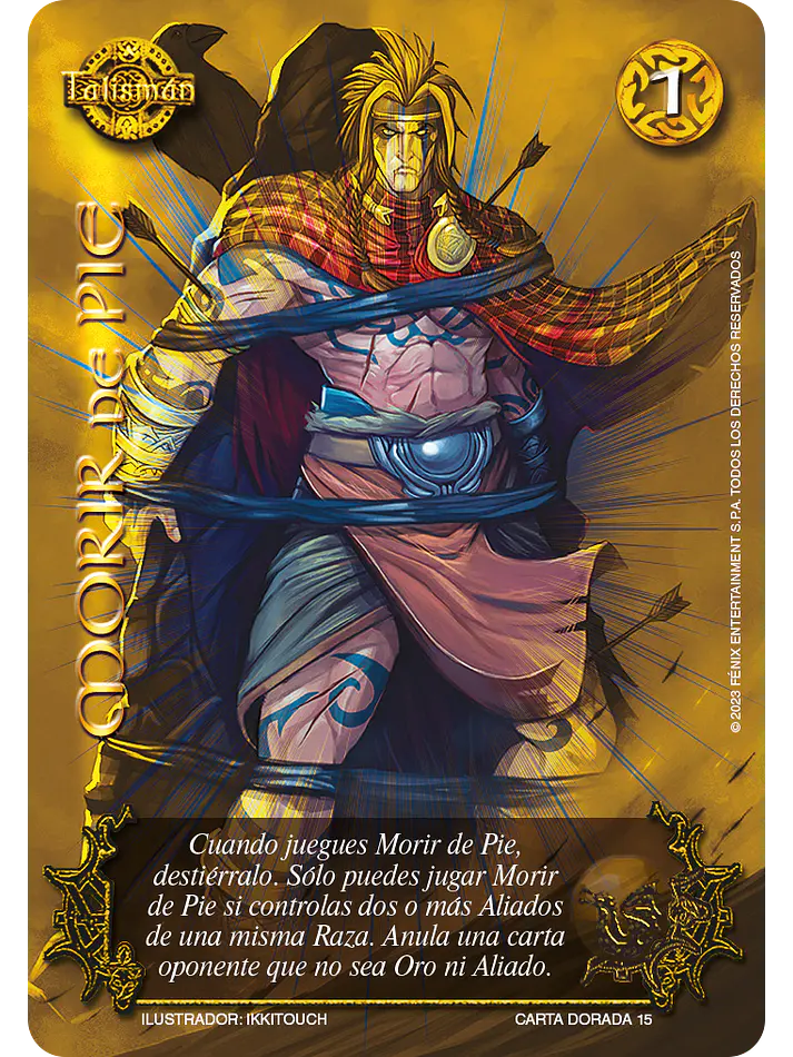 Morir de Pie (Lootbox 2023 - Dorada) 1