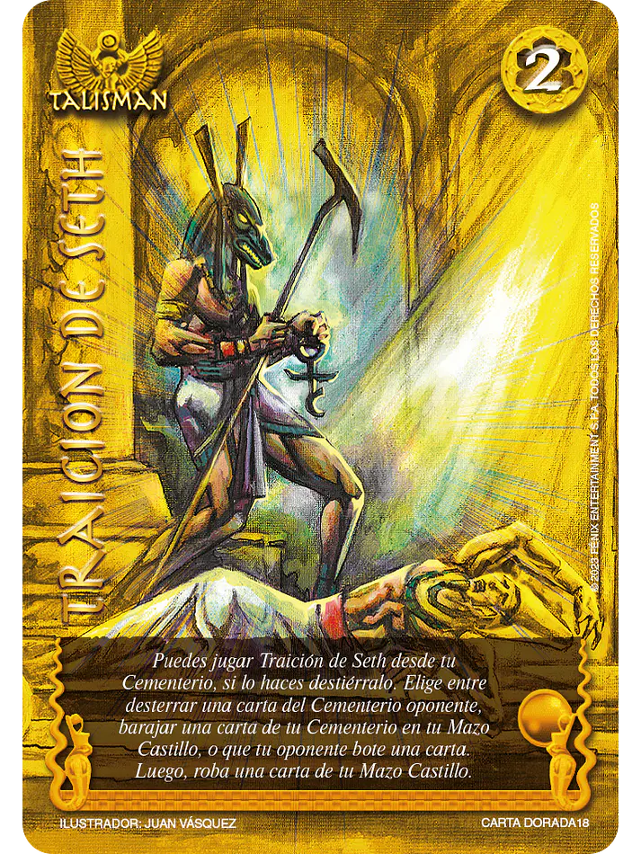 Traicion de Seth (Lootbox 2023 - Dorada) 1