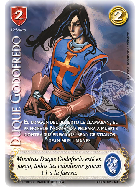 Duque Godofredo (Kit Racial 2024 - Foil) 1