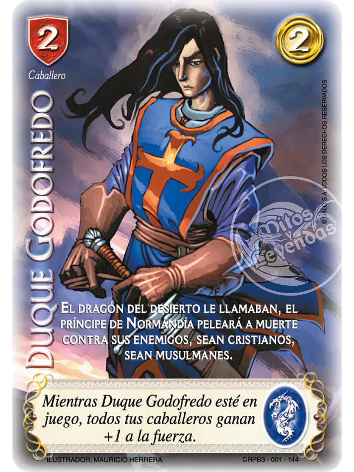 Duque Godofredo (Kit Racial 2024 - Foil) 1