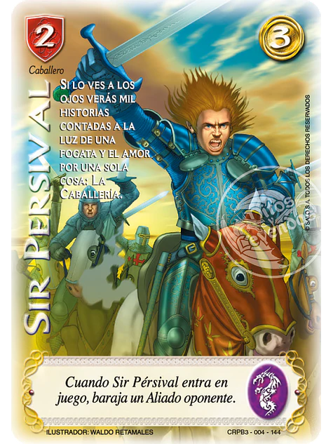 Sir Persival (Kit Racial 2024 - Foil) 1