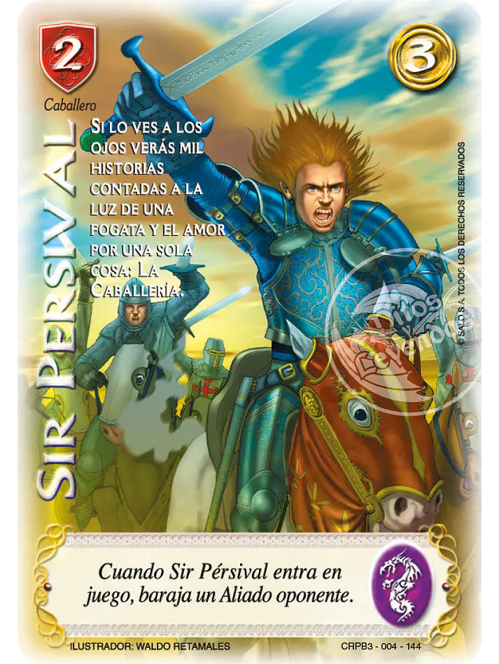 Sir Persival (Kit Racial 2024 - Foil) 1