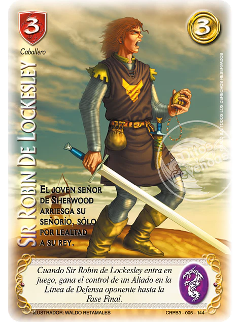 Sir Robin de Locksley (Kit Racial 2024 - Foil) 1
