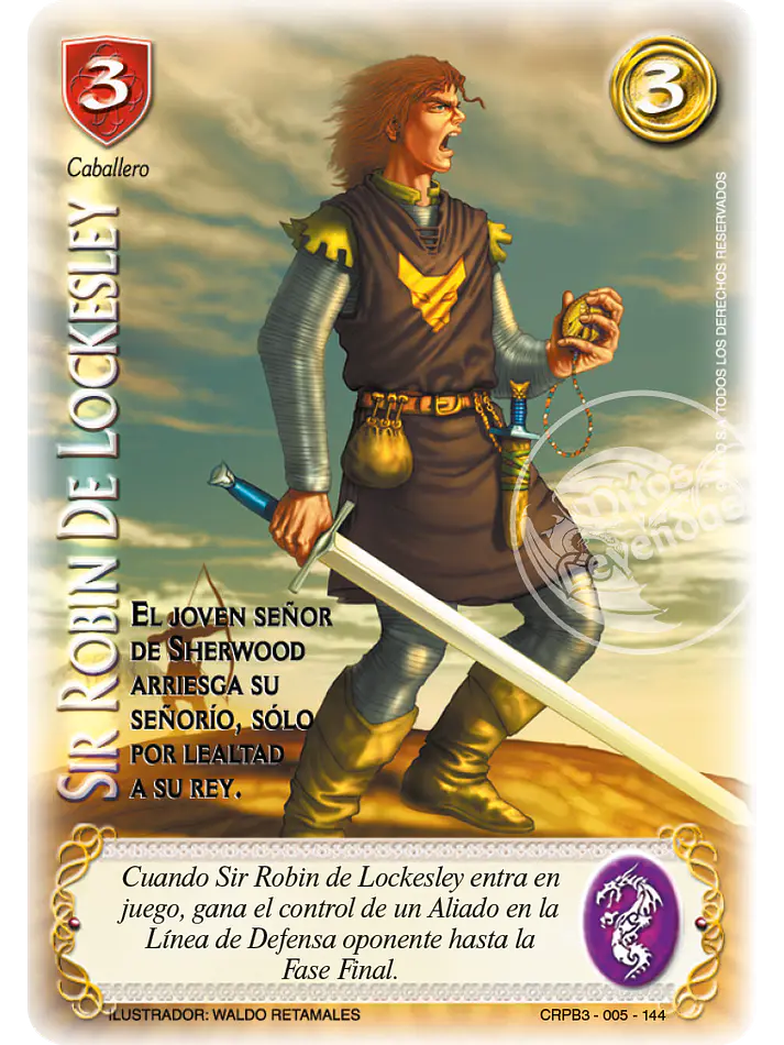 Sir Robin de Locksley (Kit Racial 2024 - Foil) 1