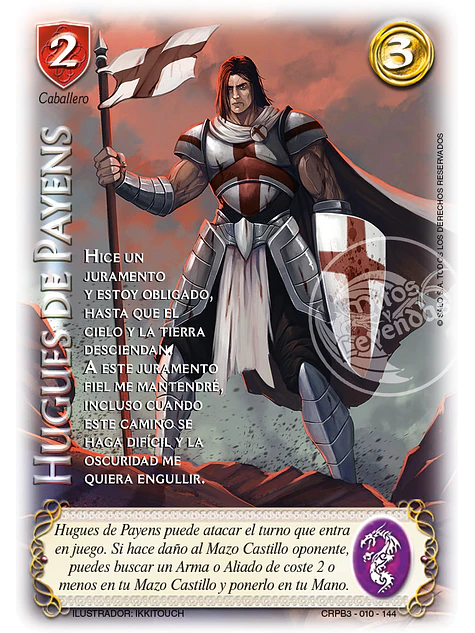 Hugues de Paynes (Kit Racial 2024 - Foil) 1