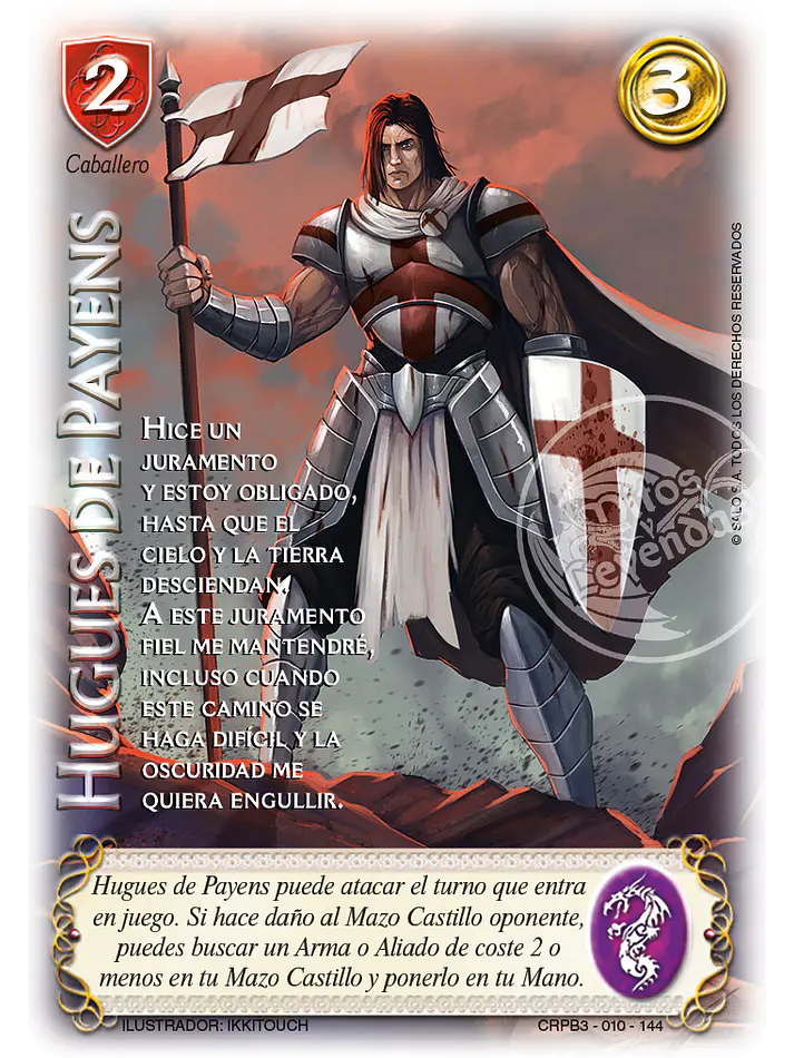 Hugues de Paynes (Kit Racial 2024 - Foil) 1