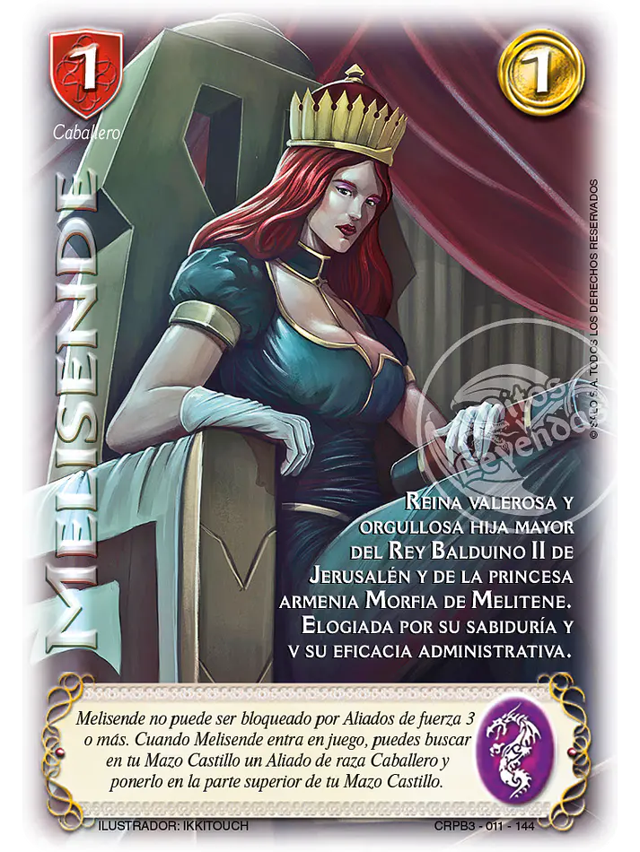 Melisende (Kit Racial 2024 - Foil) 1