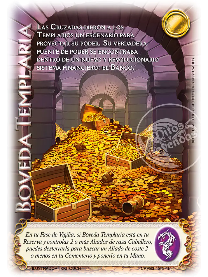 Boveda Templaria (Kit Racial 2024 - Foil) 1