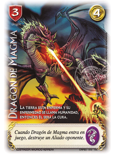 Dragón de Magma (Kit Racial 2024 – Foil) 1