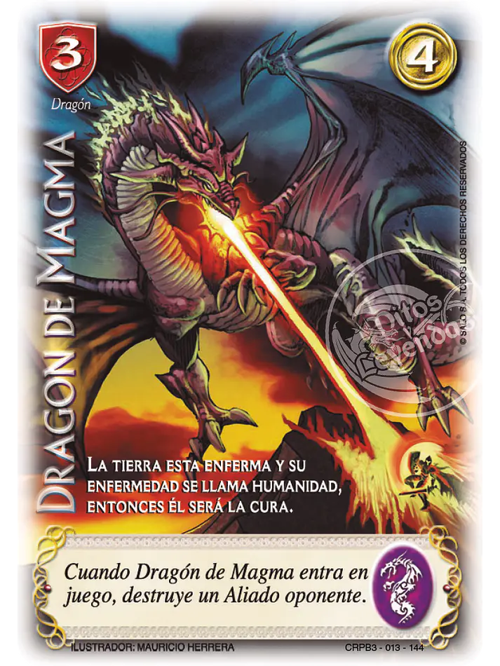 Dragón de Magma (Kit Racial 2024 – Foil) 1