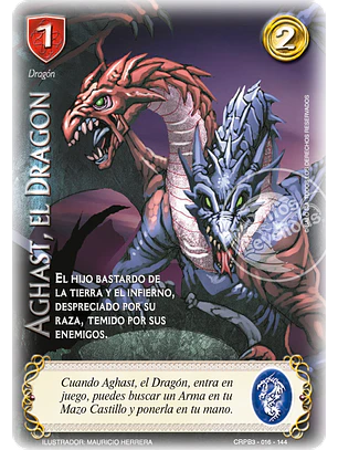 Aghast, El Dragón (Kit Racial 2024 – Foil)