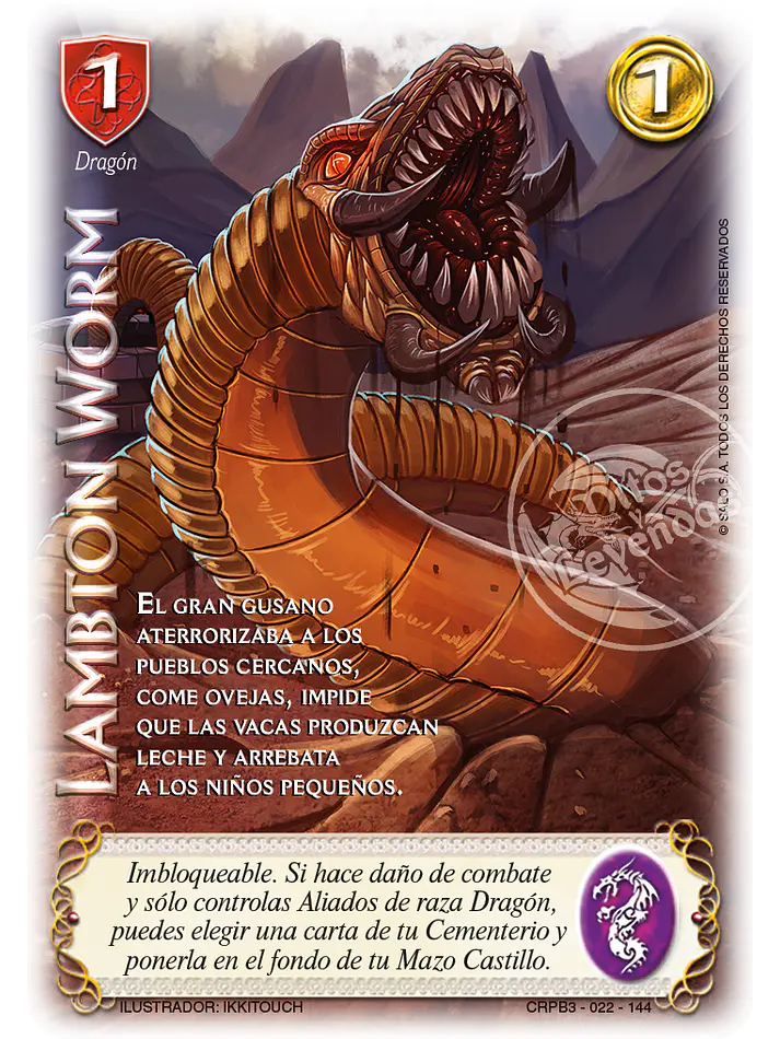 Lambton Worm (Kit Racial 2024 - Foil) 2