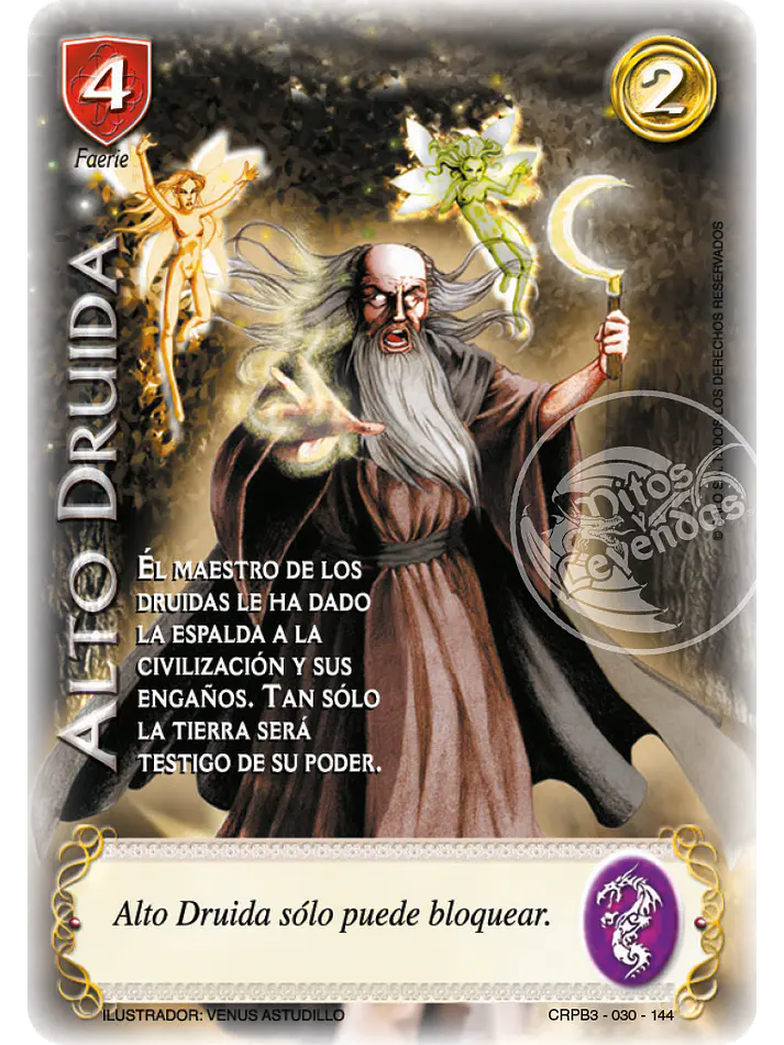 Alto Druida  (Kit Racial 2024 - Foil) 1